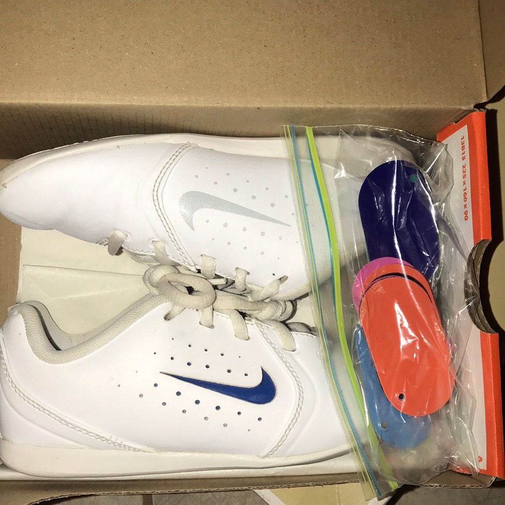 Little girl Nike cheer shoes size 13C